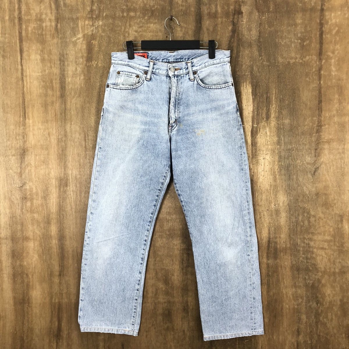 Edwin VINTAGE EDWIN ORANGE TAG FADED JEANS DENIM PANTS # 007 Size US 29 - 1 Thumbnail