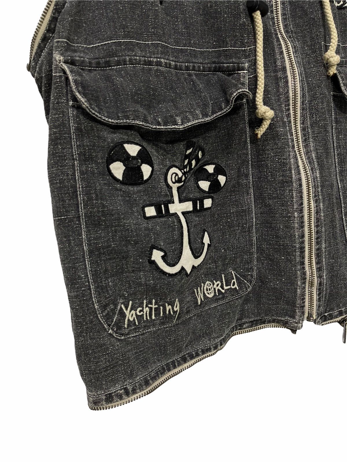 Jean Charles De Castelbajac Castelbajac Sports Denim Vest 17🟩 Size US L / EU 52-54 / 3 - 4 Thumbnail