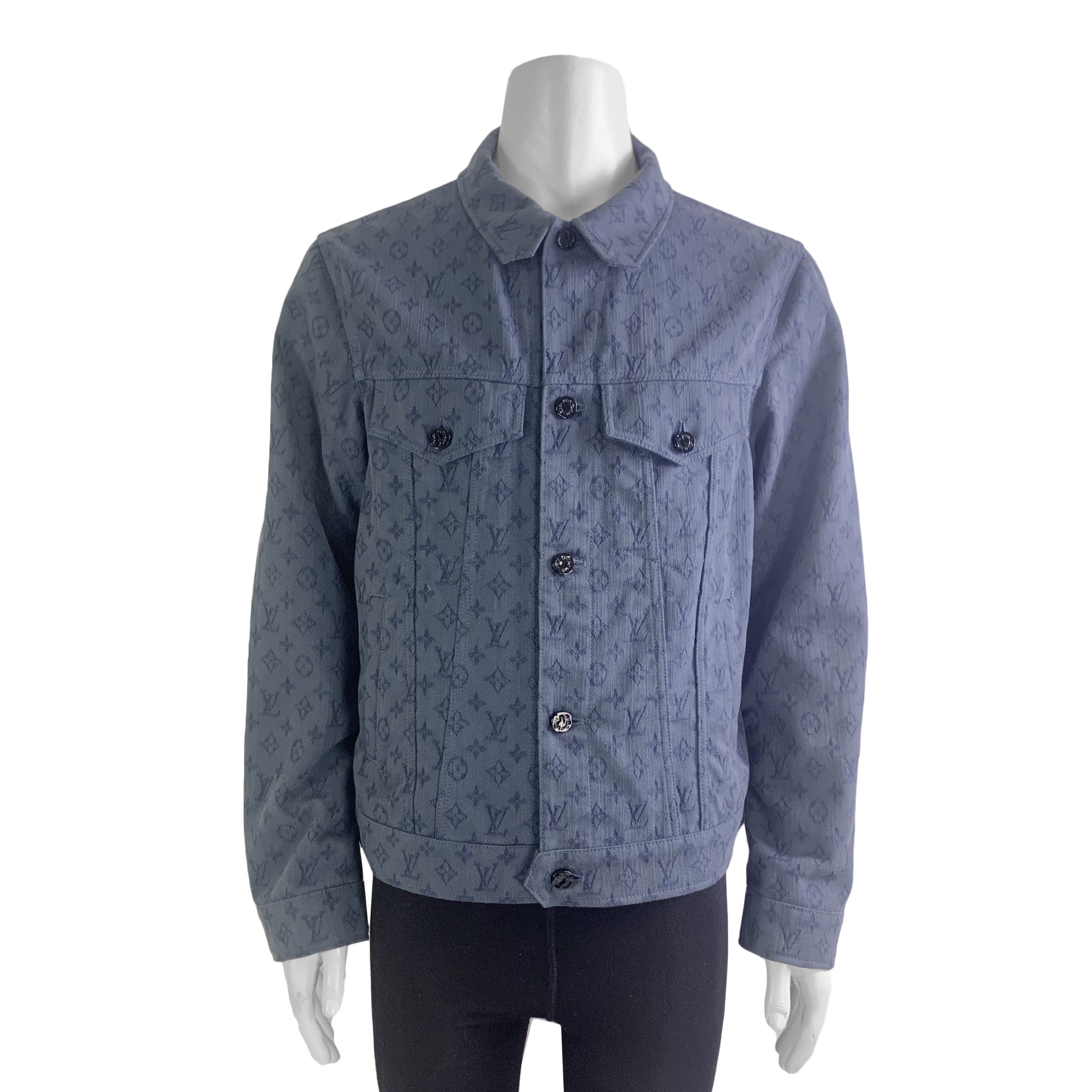 Louis Vuitton Denim Denim Jacket - Blue Outerwear, Clothing - LOU823014
