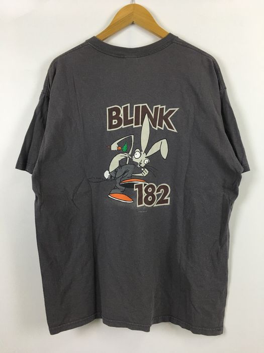 Vintage Vintage Blink-182 Rabbit Bunny Tee rock band made in USA XL ...