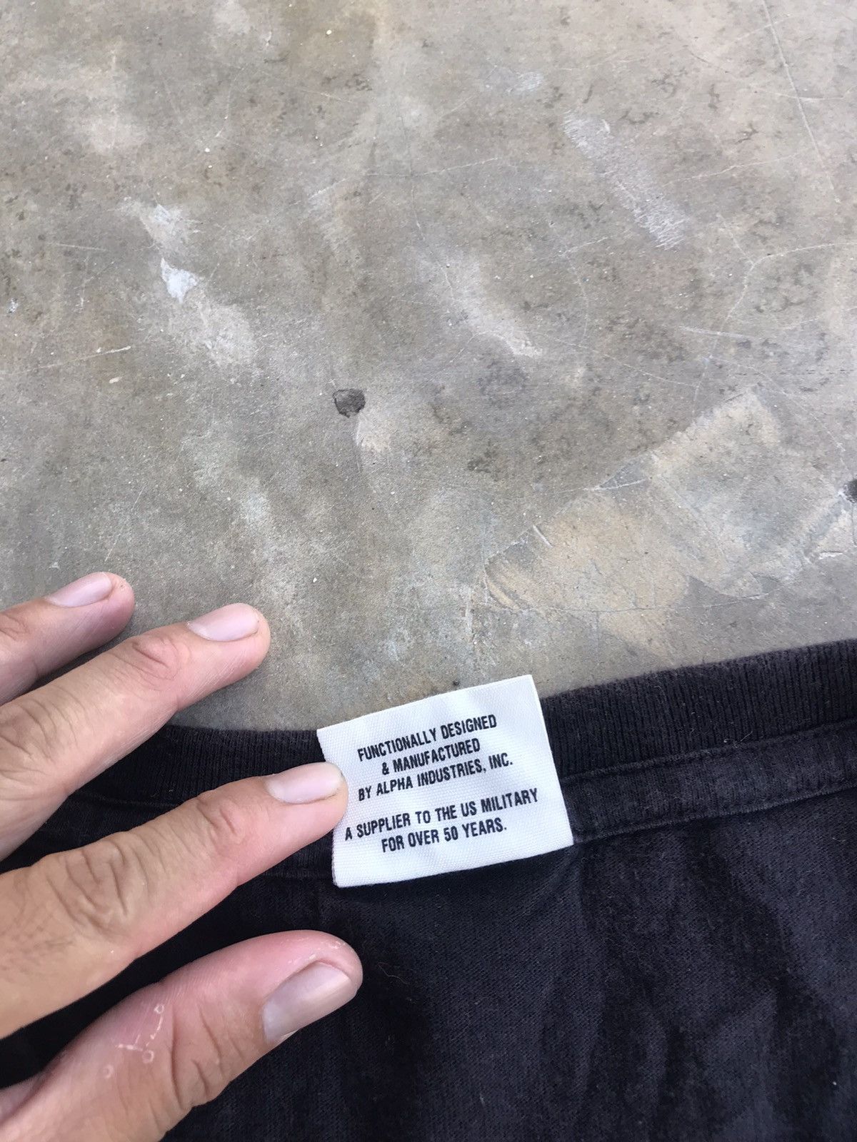Alpha Industries Alpha industries tee shirt size 3XL oversized Size US XXL / EU 58 / 5 - 4 Thumbnail