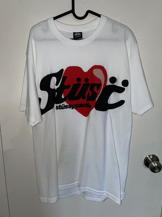 Stussy Stussy x CPFM Heart T-Shirt - White L | Grailed