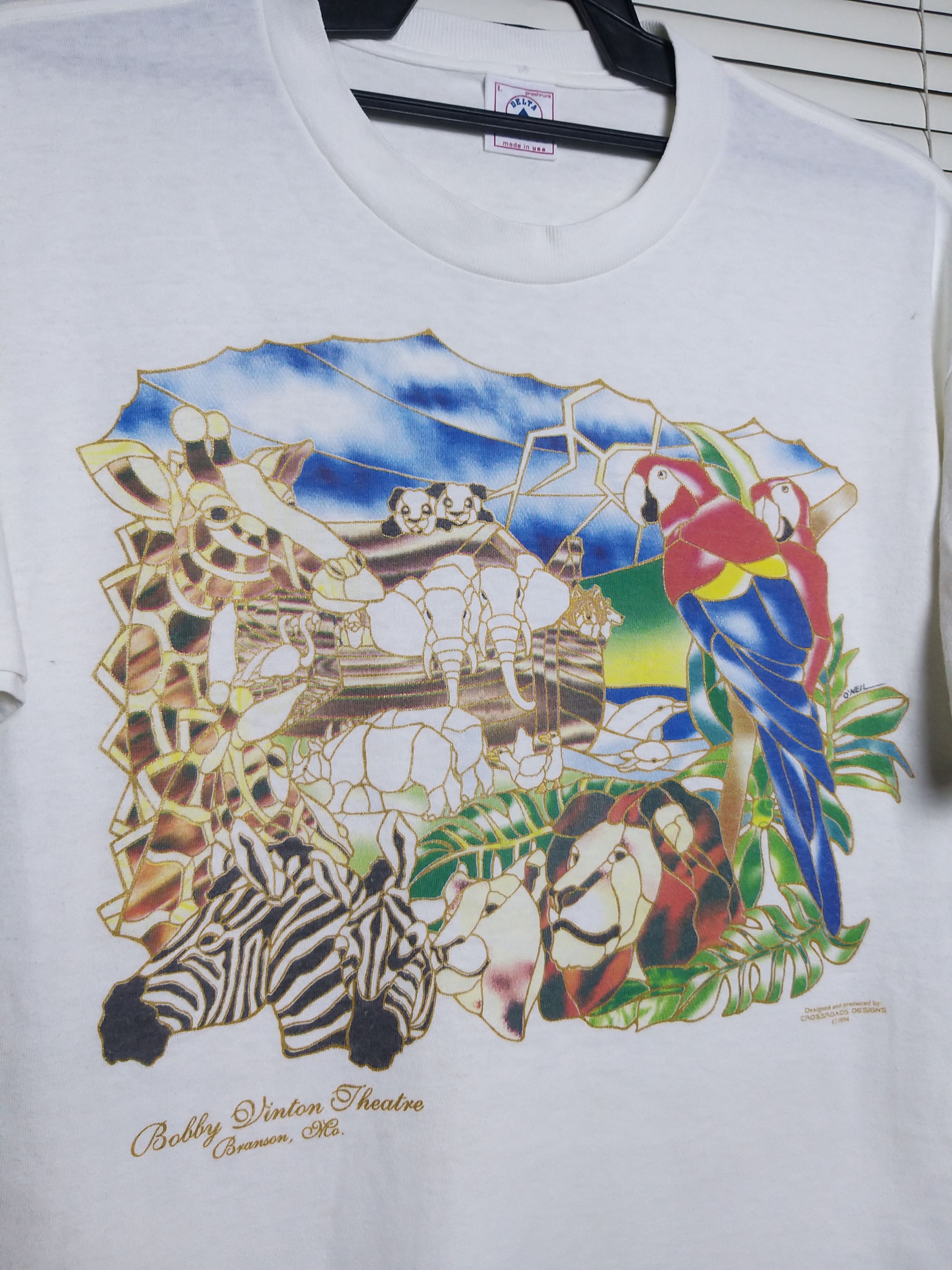 Vintage VINTAGE 90'S BOBBY VINTON THEATRE "O'NEIL" 1994 T SHIRT Size US L / EU 52-54 / 3 - 1 Thumbnail