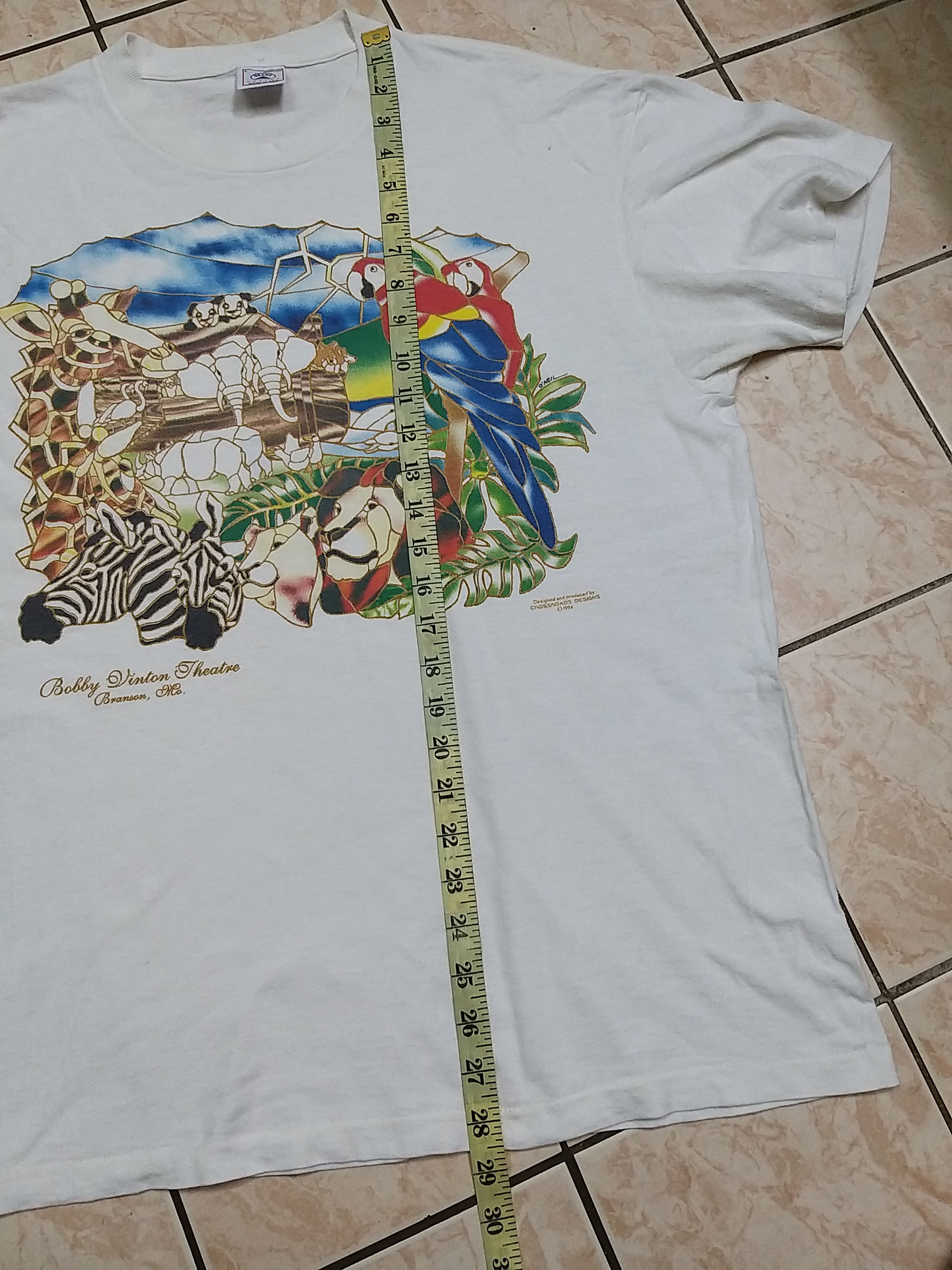 Vintage VINTAGE 90'S BOBBY VINTON THEATRE "O'NEIL" 1994 T SHIRT Size US L / EU 52-54 / 3 - 8 Thumbnail