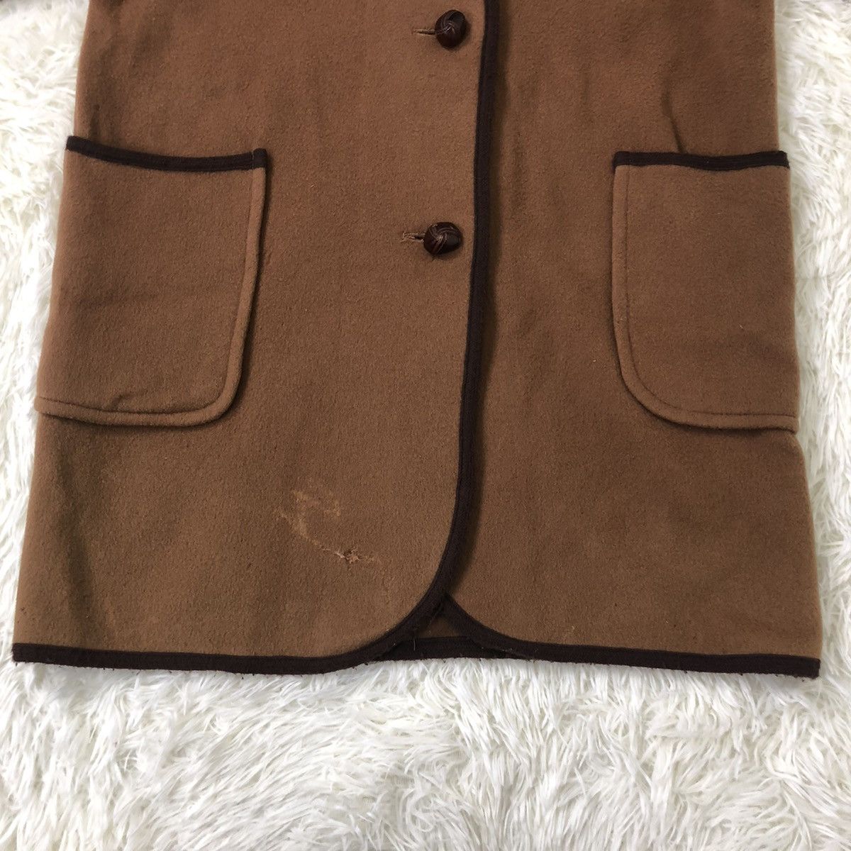 Burberry × Vintage BURBERRY HEAVY COAT JACKET Size US M / EU 48-50 / 2 - 4 Thumbnail