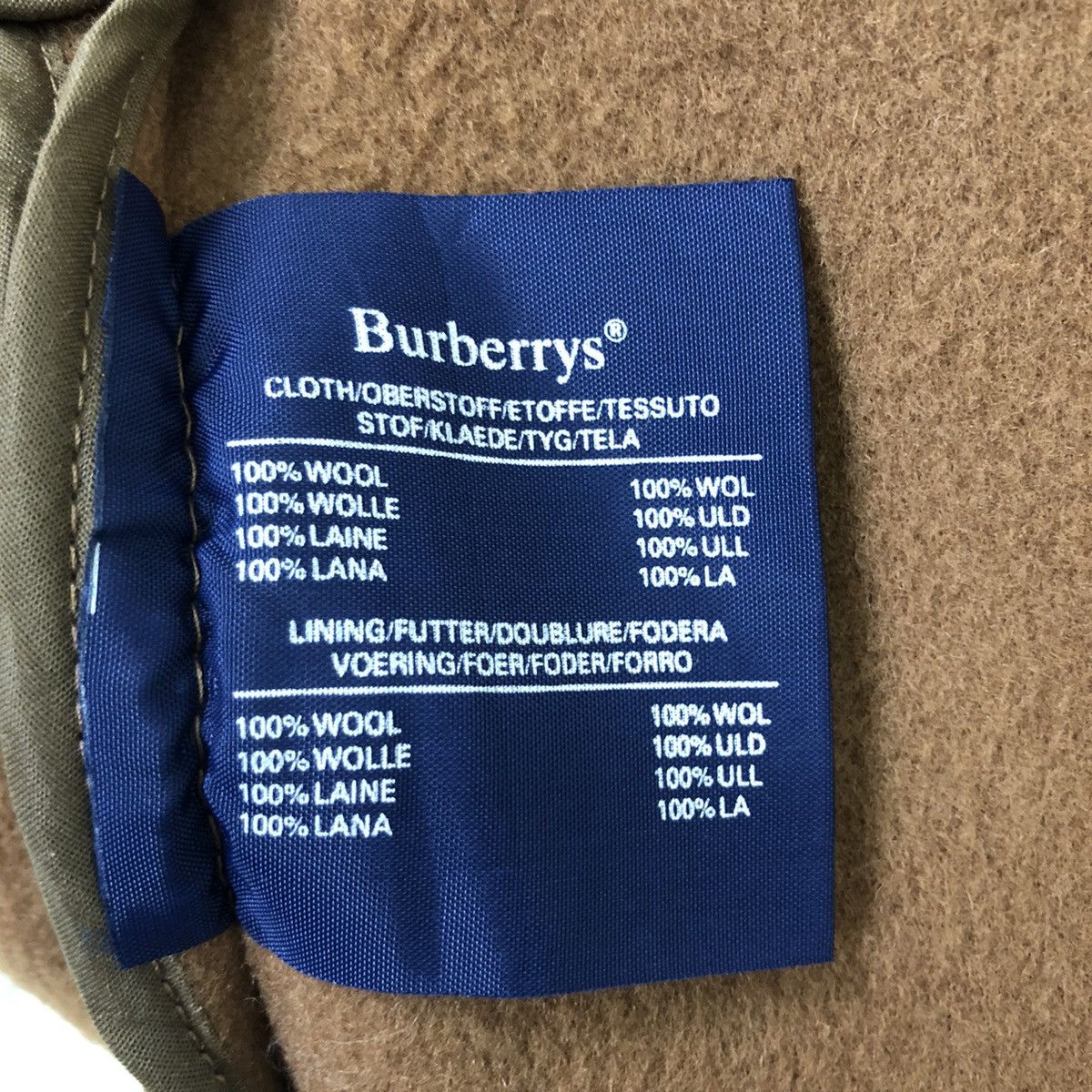 Burberry × Vintage BURBERRY HEAVY COAT JACKET Size US M / EU 48-50 / 2 - 11 Thumbnail