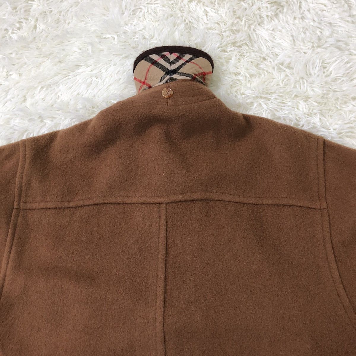Burberry × Vintage BURBERRY HEAVY COAT JACKET Size US M / EU 48-50 / 2 - 8 Thumbnail