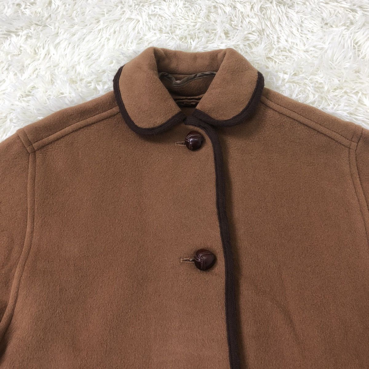 Burberry × Vintage BURBERRY HEAVY COAT JACKET Size US M / EU 48-50 / 2 - 7 Thumbnail