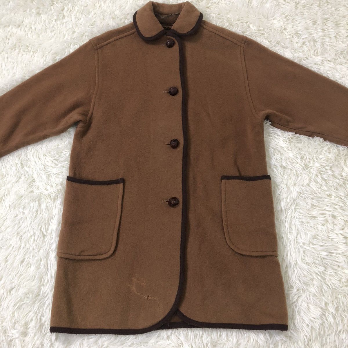 Burberry × Vintage BURBERRY HEAVY COAT JACKET Size US M / EU 48-50 / 2 - 3 Thumbnail