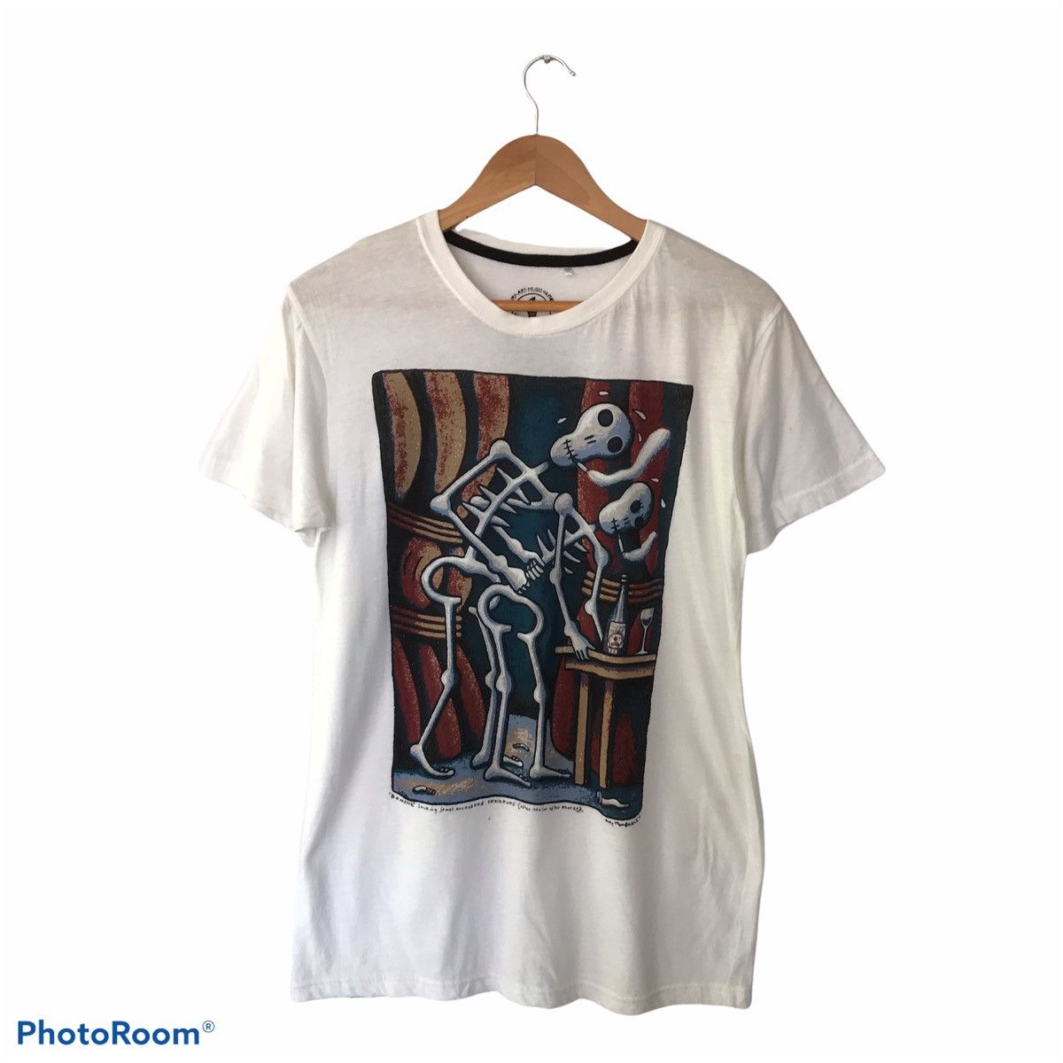 Mambo Surfwear rare design skeleton skull tshirt