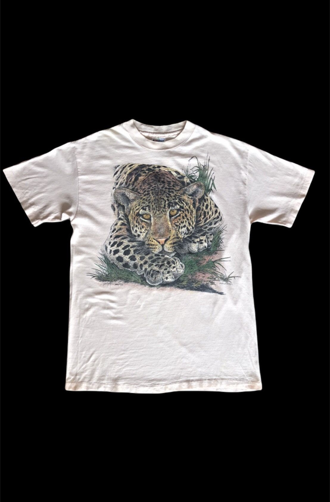Other Vintage Tiger print t shirt 1991s (80s) Size US M / EU 48-50 / 2 - 1 Thumbnail