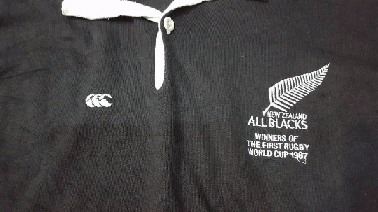 80s Canterbury 1987 W杯 ニュージーランド 優勝記念シャツ 80s Canterbury 1987 W杯 ニュージーランド 優勝記念シャツ 80s