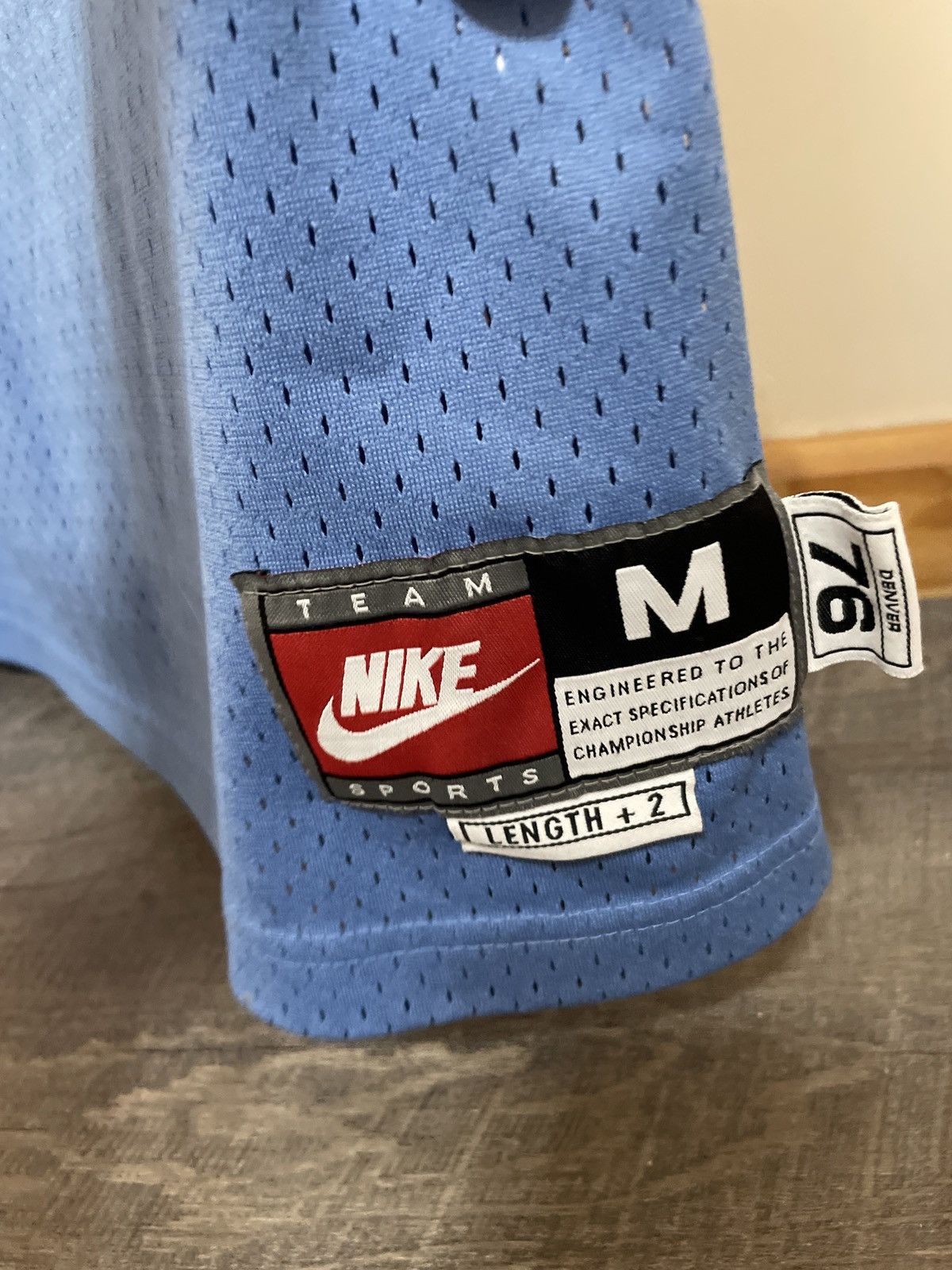 NBA × Nike × Vintage THROWBACK carmelo x nuggets Size US M / EU 48-50 / 2 - 4 Thumbnail