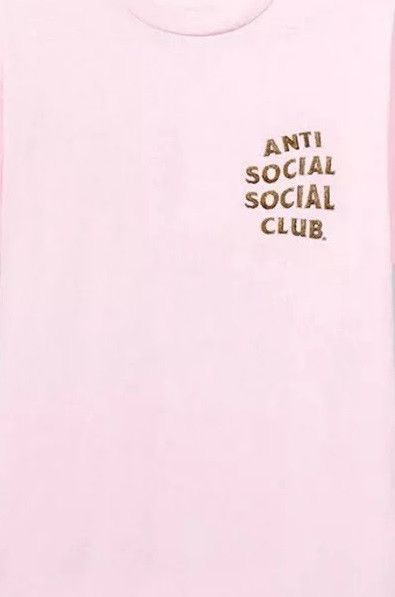 Anti Social Social Club × Members Only DS ASSC Good Wood Pink Tee FTP FOG CDG BAPE KITH KAWS VLONE Size US S / EU 44-46 / 1 - 5 Thumbnail
