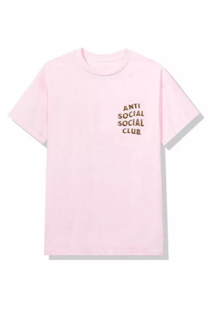 Anti Social Social Club × Members Only DS ASSC Good Wood Pink Tee FTP FOG CDG BAPE KITH KAWS VLONE Size US S / EU 44-46 / 1 - 4 Thumbnail