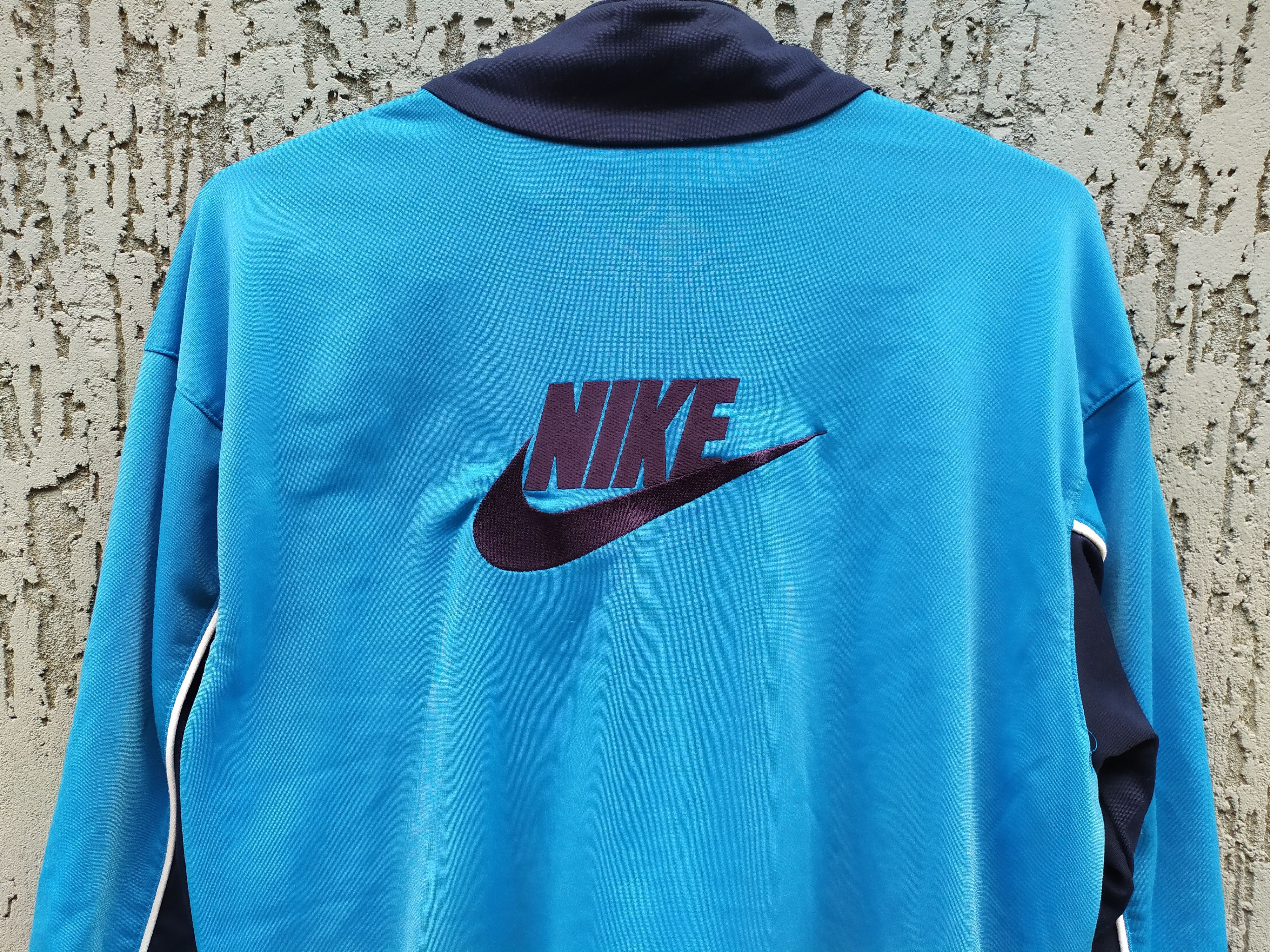 Nike Vintage Nike Big Logo zip jacket Size US S / EU 44-46 / 1 - 4 Thumbnail