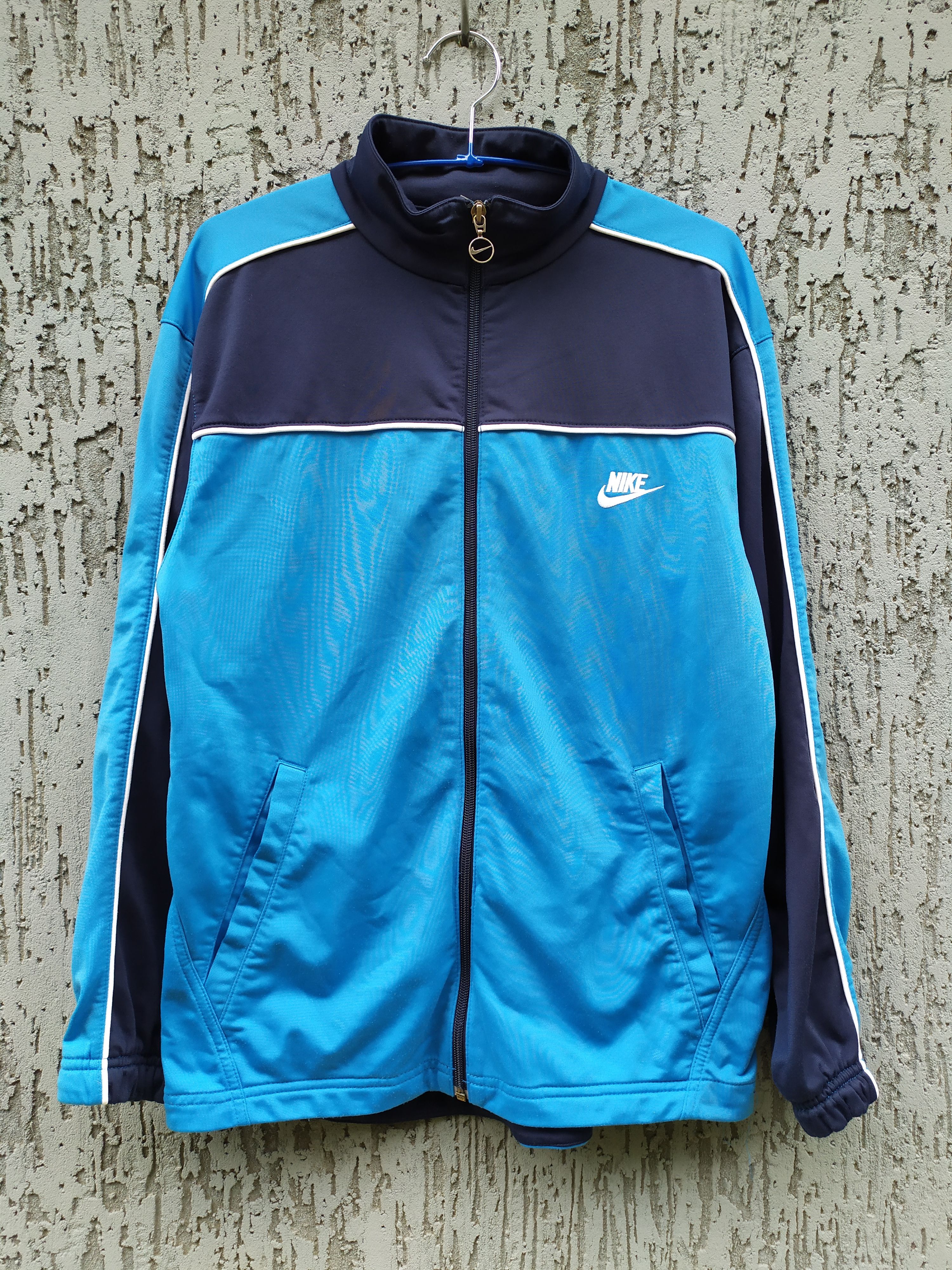 Nike Vintage Nike Big Logo zip jacket Size US S / EU 44-46 / 1 - 2 Thumbnail