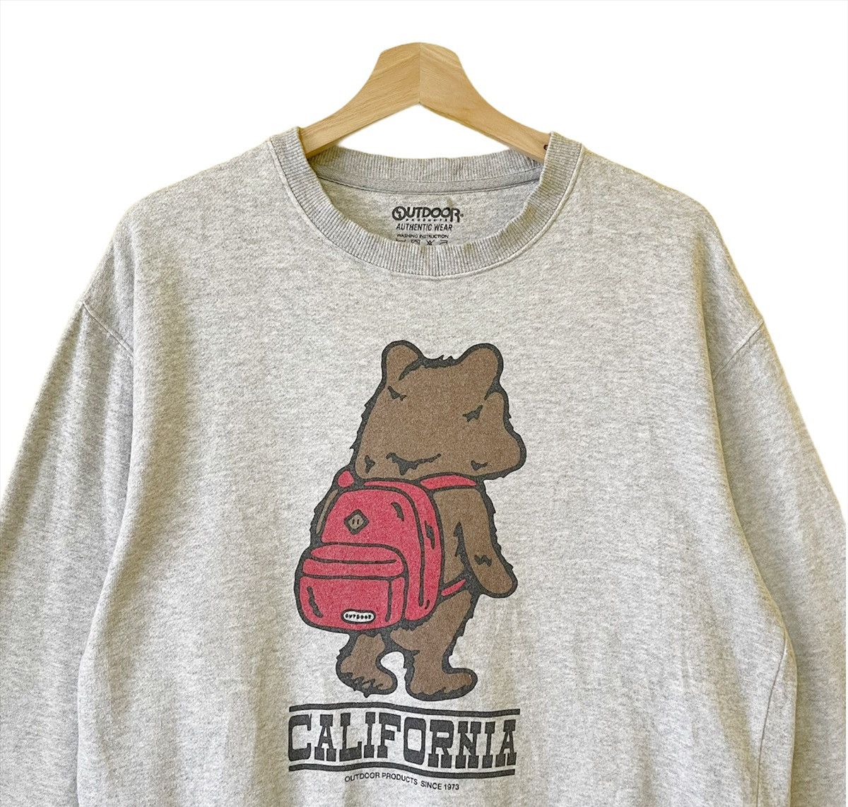 Vintage Outdoor California Crewneck Sweatshirt Size M Size US M / EU 48-50 / 2 - 4 Thumbnail