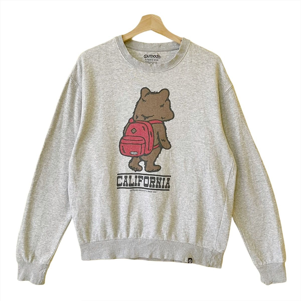 Vintage Outdoor California Crewneck Sweatshirt Size M Size US M / EU 48-50 / 2 - 1 Thumbnail