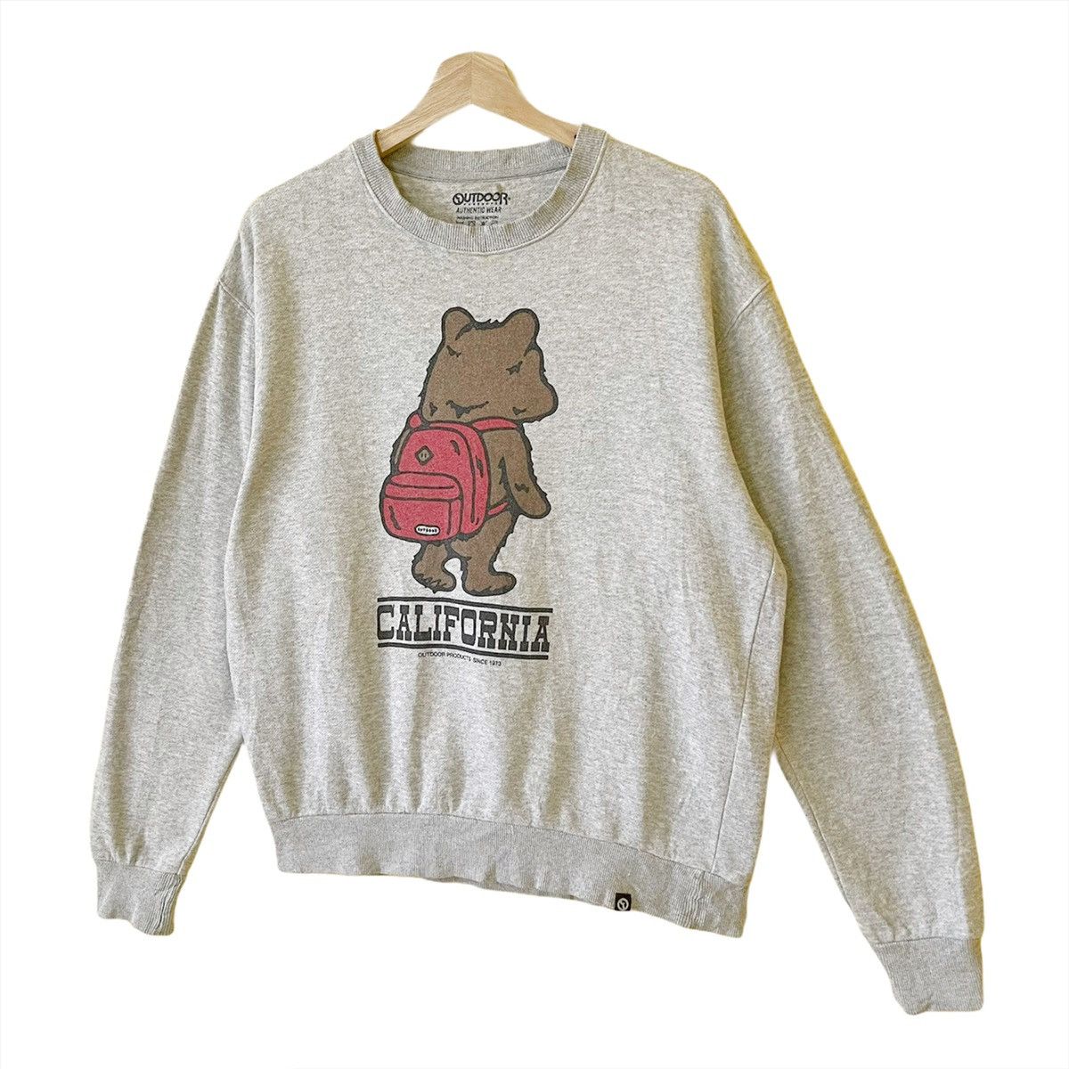 Vintage Outdoor California Crewneck Sweatshirt Size M Size US M / EU 48-50 / 2 - 3 Thumbnail