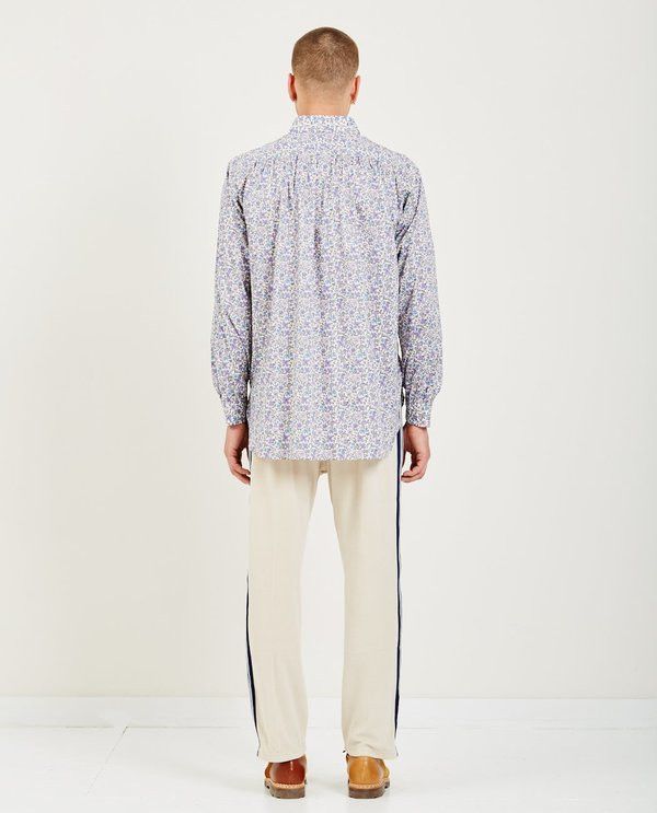 Needles × Nepenthes Round Collar EDW Gather Shirt in Lavender (SS19) Size US S / EU 44-46 / 1 - 4 Thumbnail
