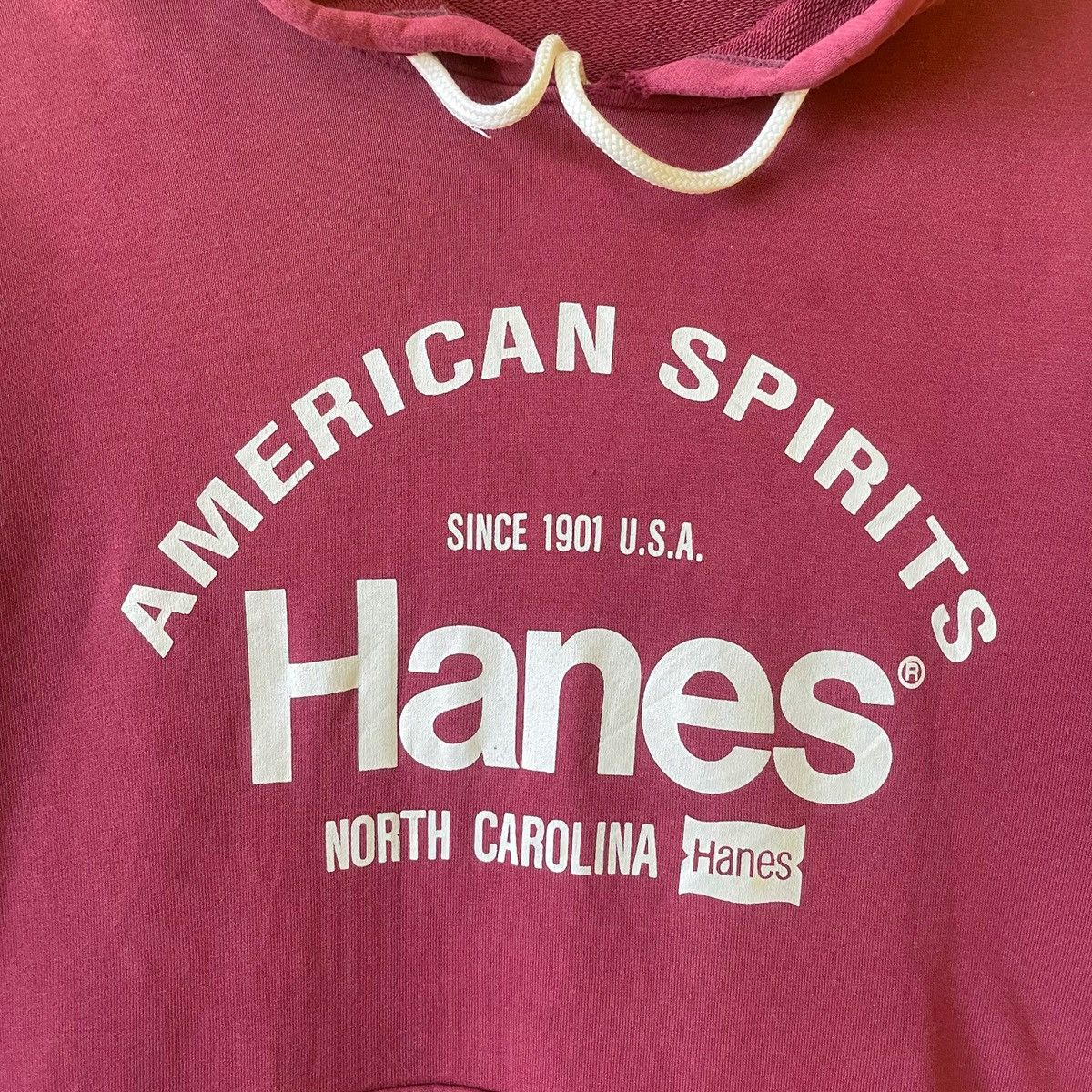 Hanes Vintage 90’s Hanes Big Logo Crewneck Hoodies Size M Size US M / EU 48-50 / 2 - 6 Thumbnail