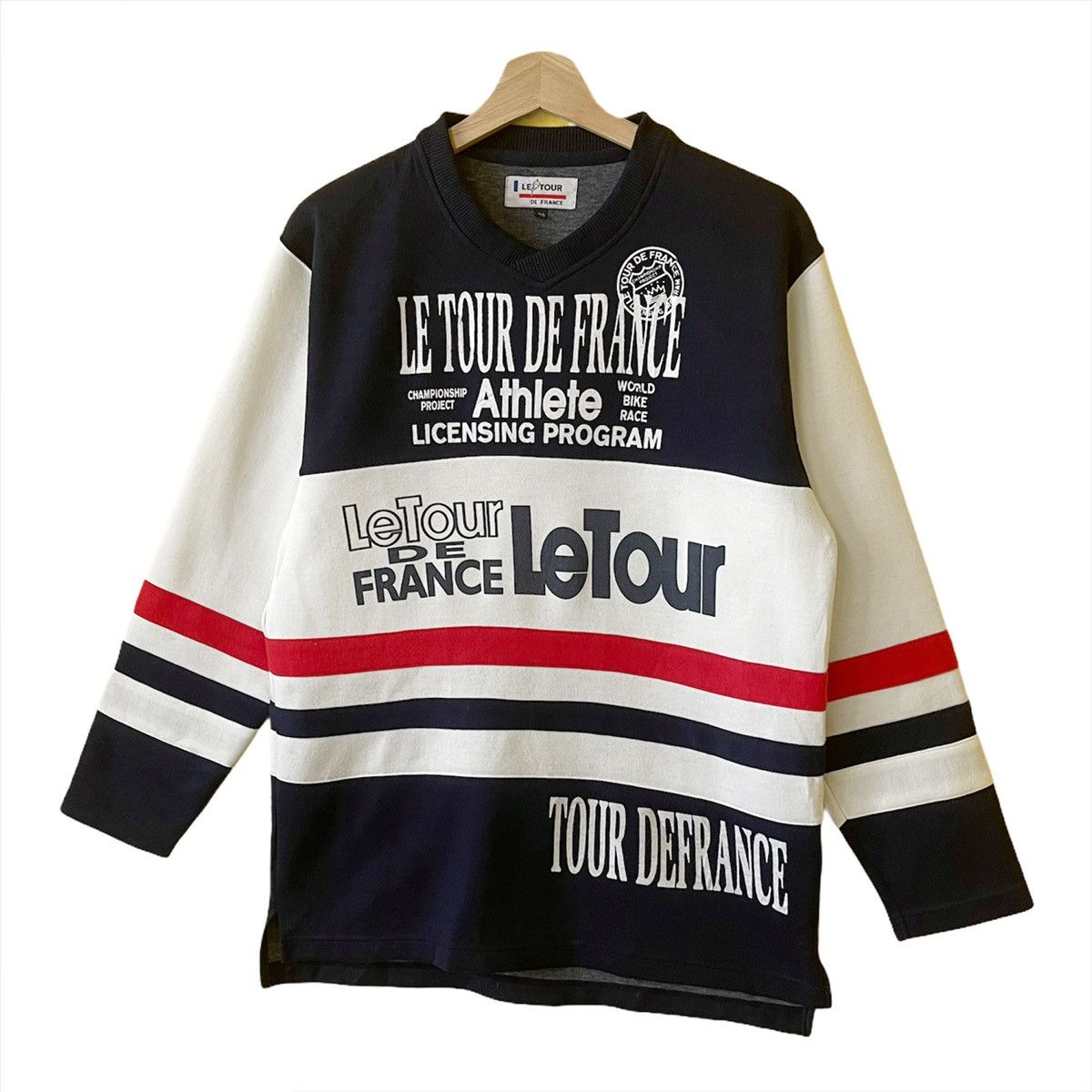 Vintage Vintage Le Tour De France Crewneck Sweatshirt Size M Size US M / EU 48-50 / 2 - 3 Thumbnail