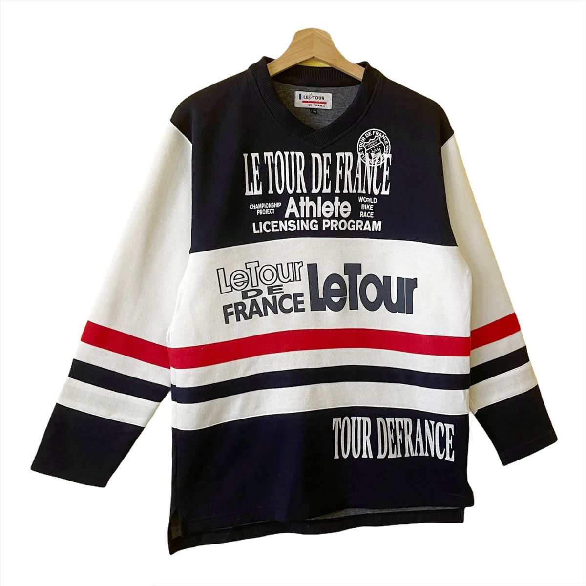 Vintage Vintage Le Tour De France Crewneck Sweatshirt Size M Size US M / EU 48-50 / 2 - 2 Thumbnail
