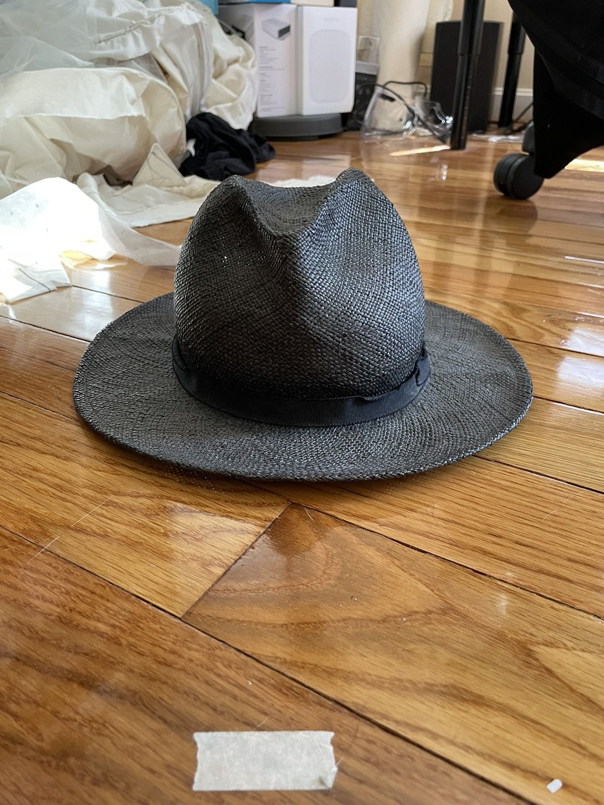 Yohji Yamamoto Yohji Yamamoto Rattan Fiber Hat Size ONE SIZE - 1 Thumbnail