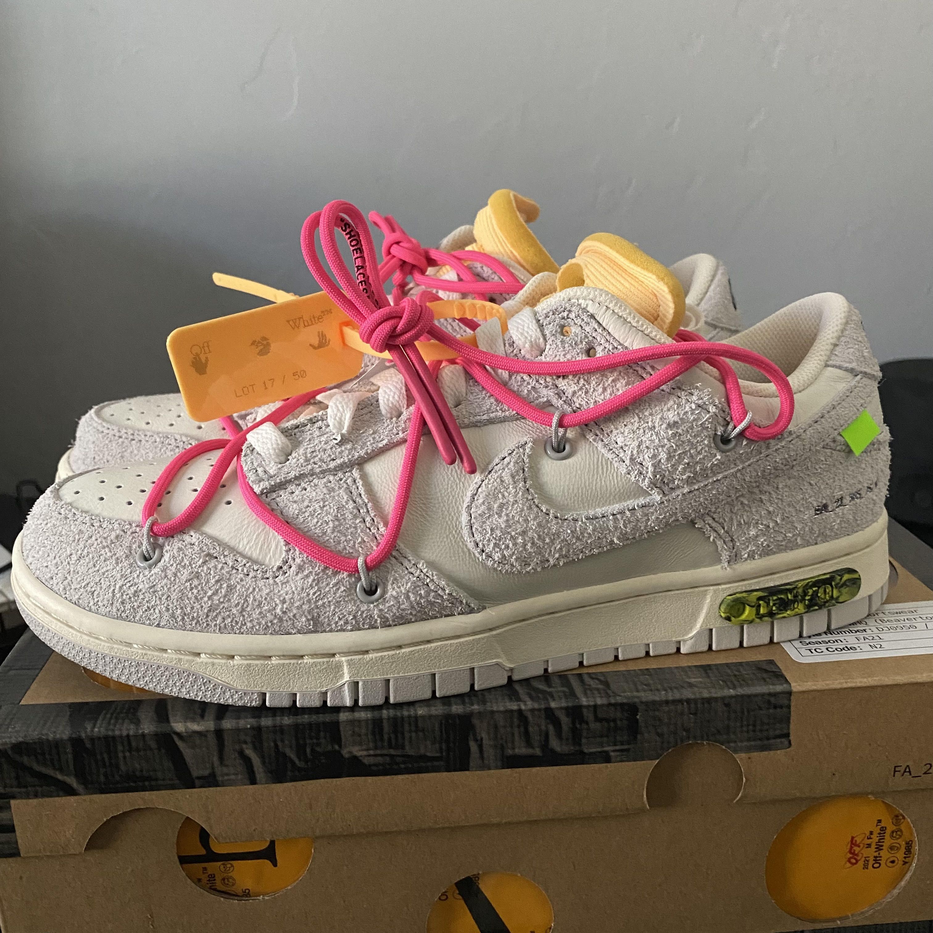 Nike Nike Off-White Dunk Low Lot 17/50 | Grailed