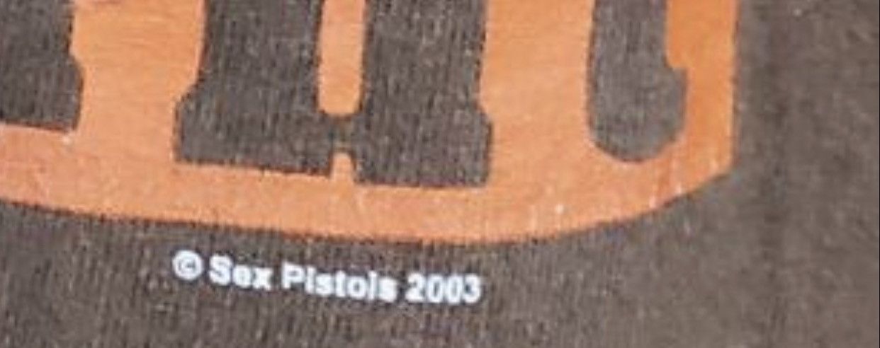Band Tees × Vintage Vintage 2003 SEX PISTOLS Anarchy Punk Pretty Vacant Tee Size US S / EU 44-46 / 1 - 5 Thumbnail