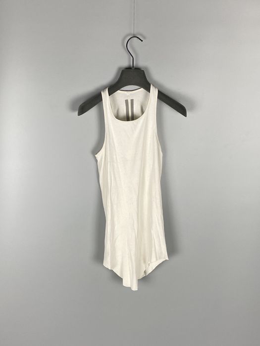 Rick Owens SS18 ‘DIRT’ Natural Dickflap Tank | Grailed