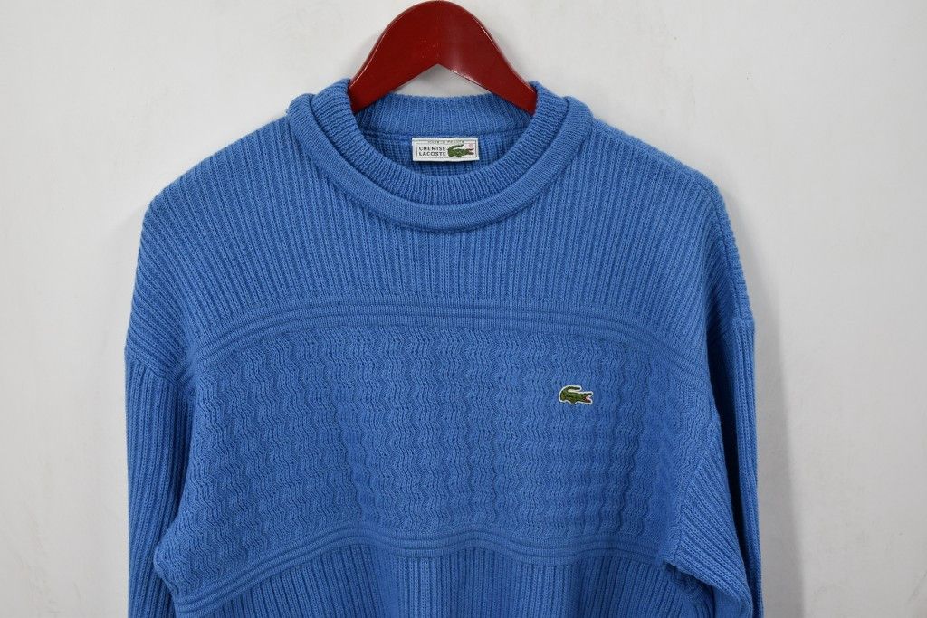 Lacoste Lacoste vintage wool acrylic sweater 3 Size US L / EU 52-54 / 3 - 1 Thumbnail