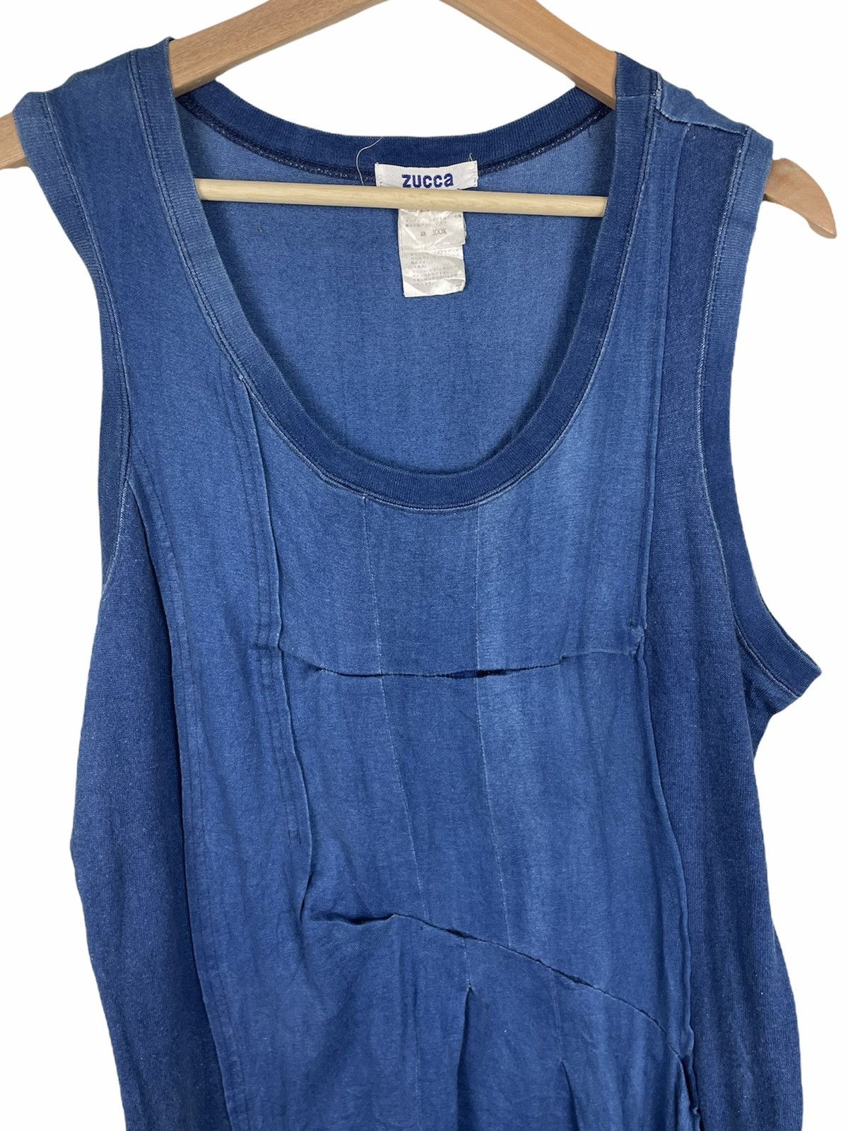 CABANE de ZUCCa Zucca SS14 Asymmetrical Tank Top Japan M Size US M / EU 48-50 / 2 - 5 Thumbnail