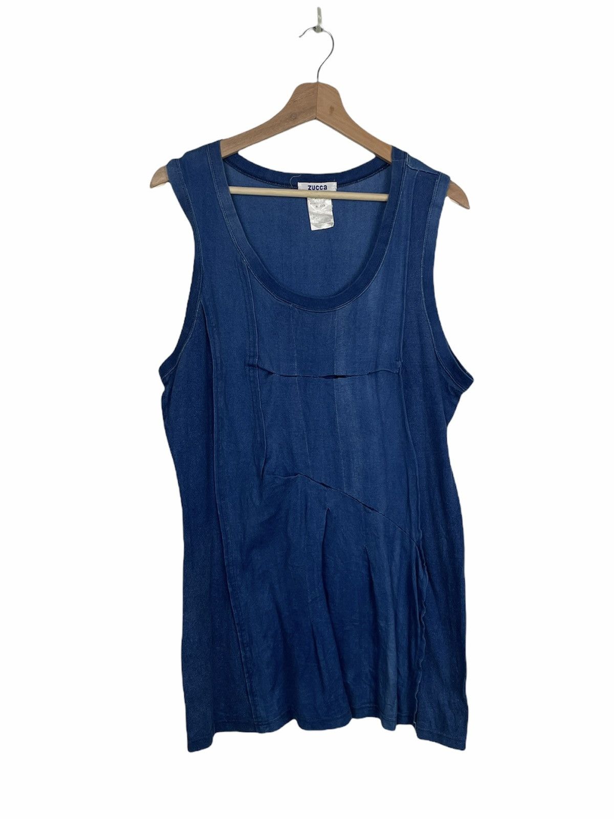 CABANE de ZUCCa Zucca SS14 Asymmetrical Tank Top Japan M Size US M / EU 48-50 / 2 - 1 Thumbnail