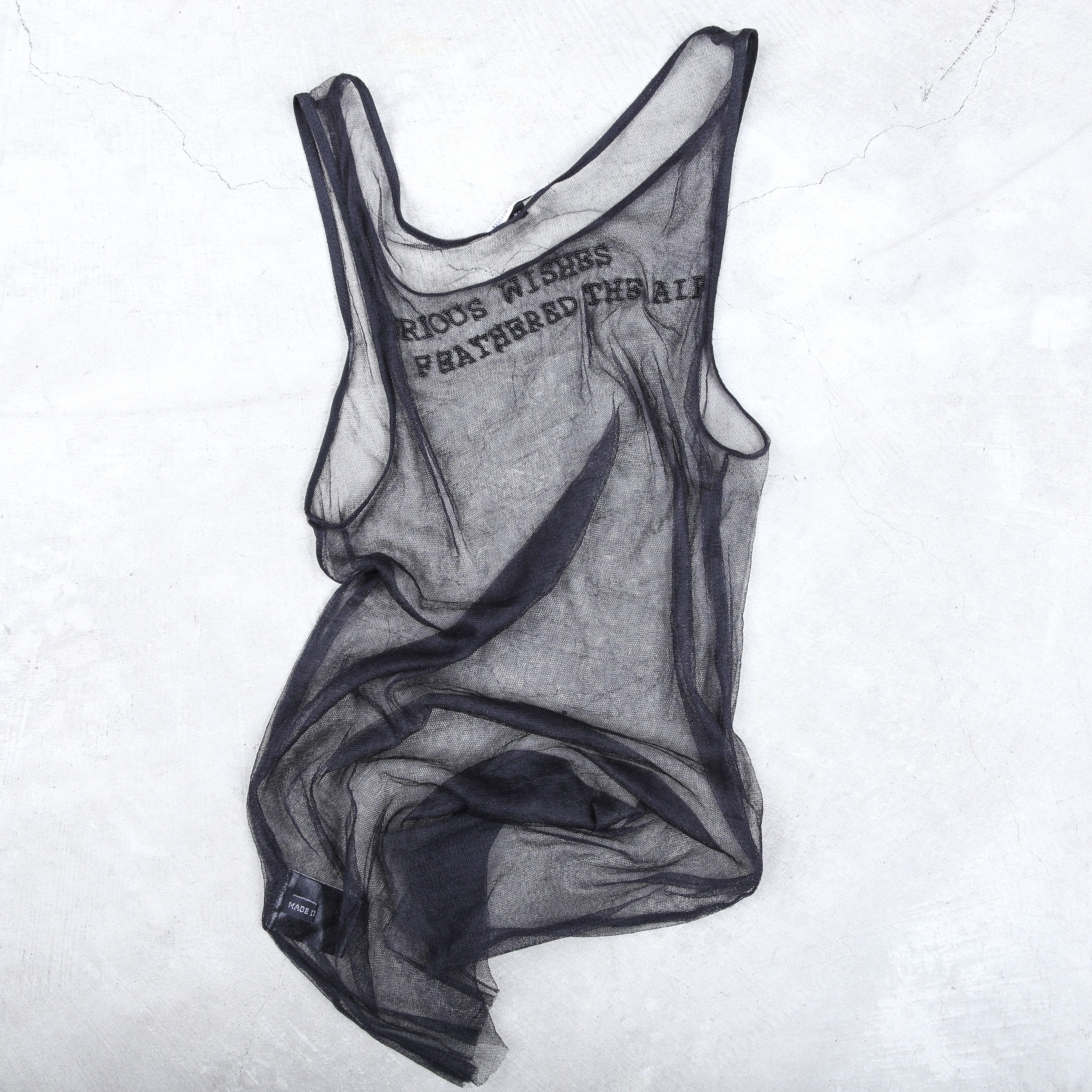 ANN DEMEULMEESTER チュニック Ann Demeulemeester Ann Demeulemeester SS/00 Patti Smith