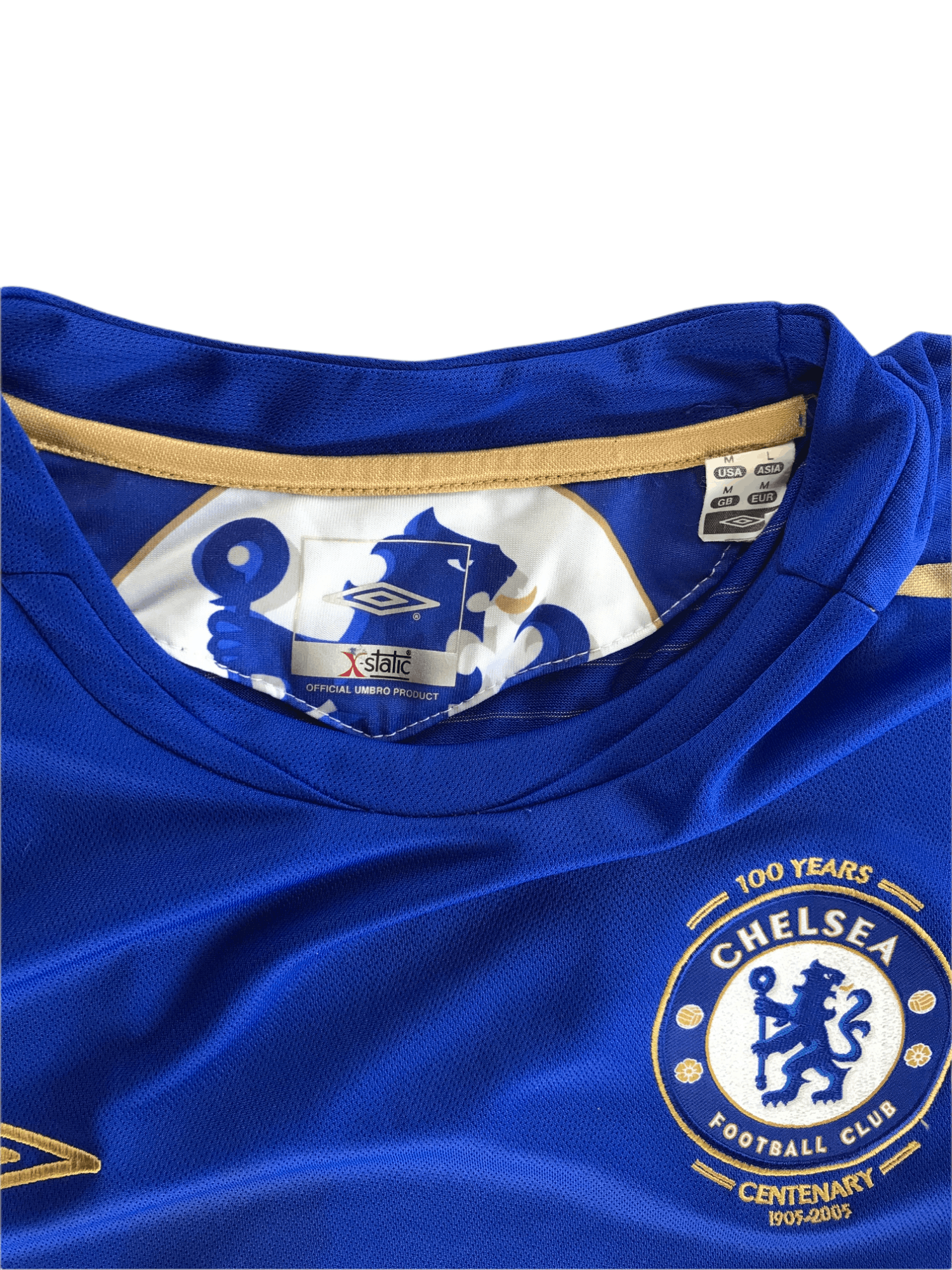 Chelsea Soccer umbro chelsea Frank Lampard 2005 kit Size US M / EU 48-50 / 2 - 3 Thumbnail