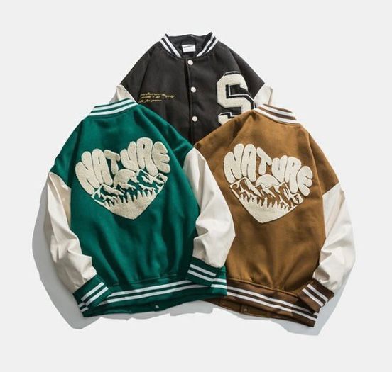 Japanese Brand Mount Fuji Bomber Jacket Varsity Jacket Collection Size US M / EU 48-50 / 2 - 3 Thumbnail