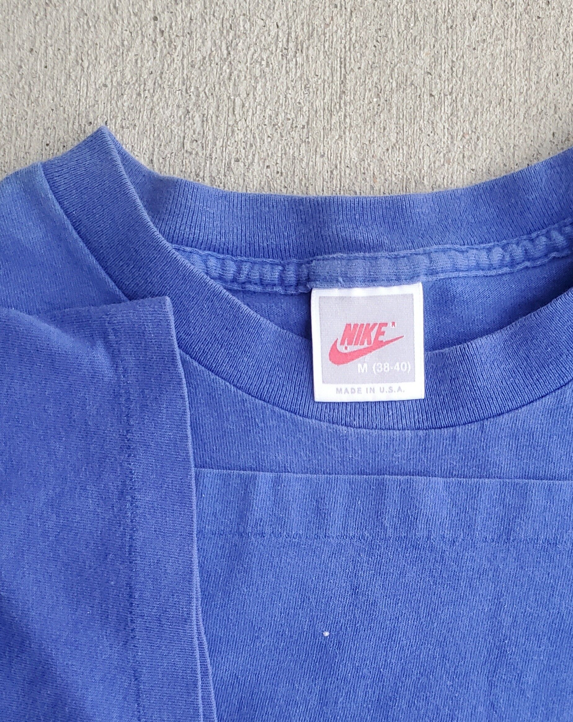 Nike Vintage Late 80s/Early 90s Nike Single Stitch T Shirt Size US M / EU 48-50 / 2 - 5 Preview