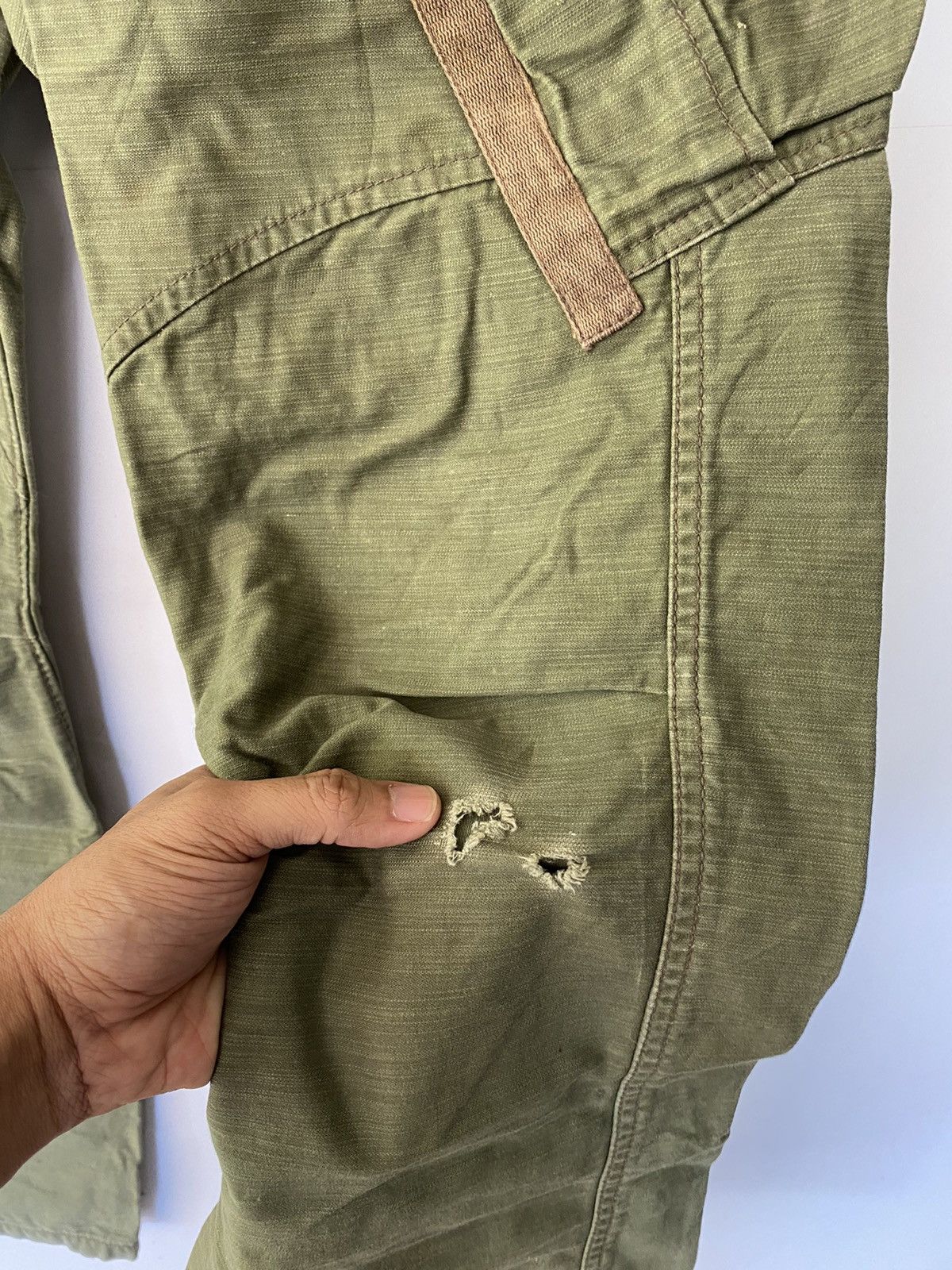 Avirex Avirex Tactical Cargo Pant Military Utility Design Size US 33 - 5 Thumbnail