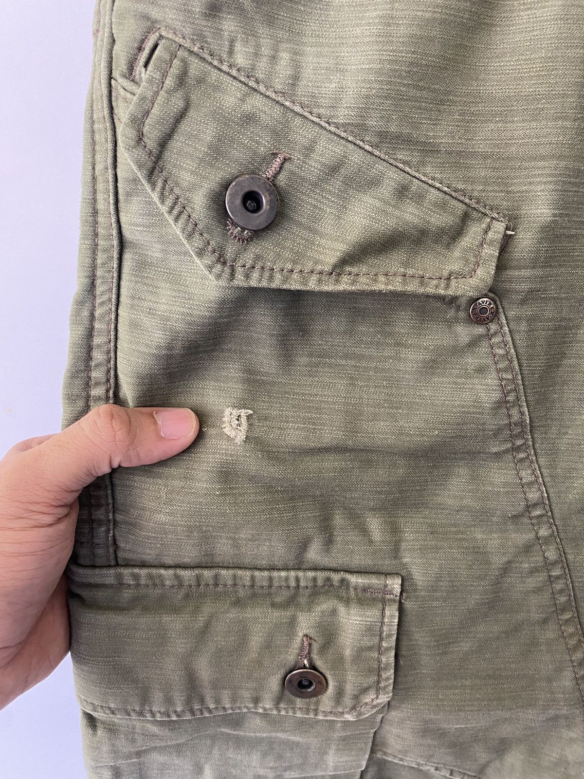Avirex Avirex Tactical Cargo Pant Military Utility Design Size US 33 - 4 Thumbnail