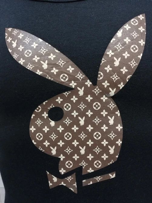 Playboy 🐰PLAYBOY Luxury LV Monogram Design Tank Top Size XS / US 0-2 / IT 36-38 - 1 Thumbnail