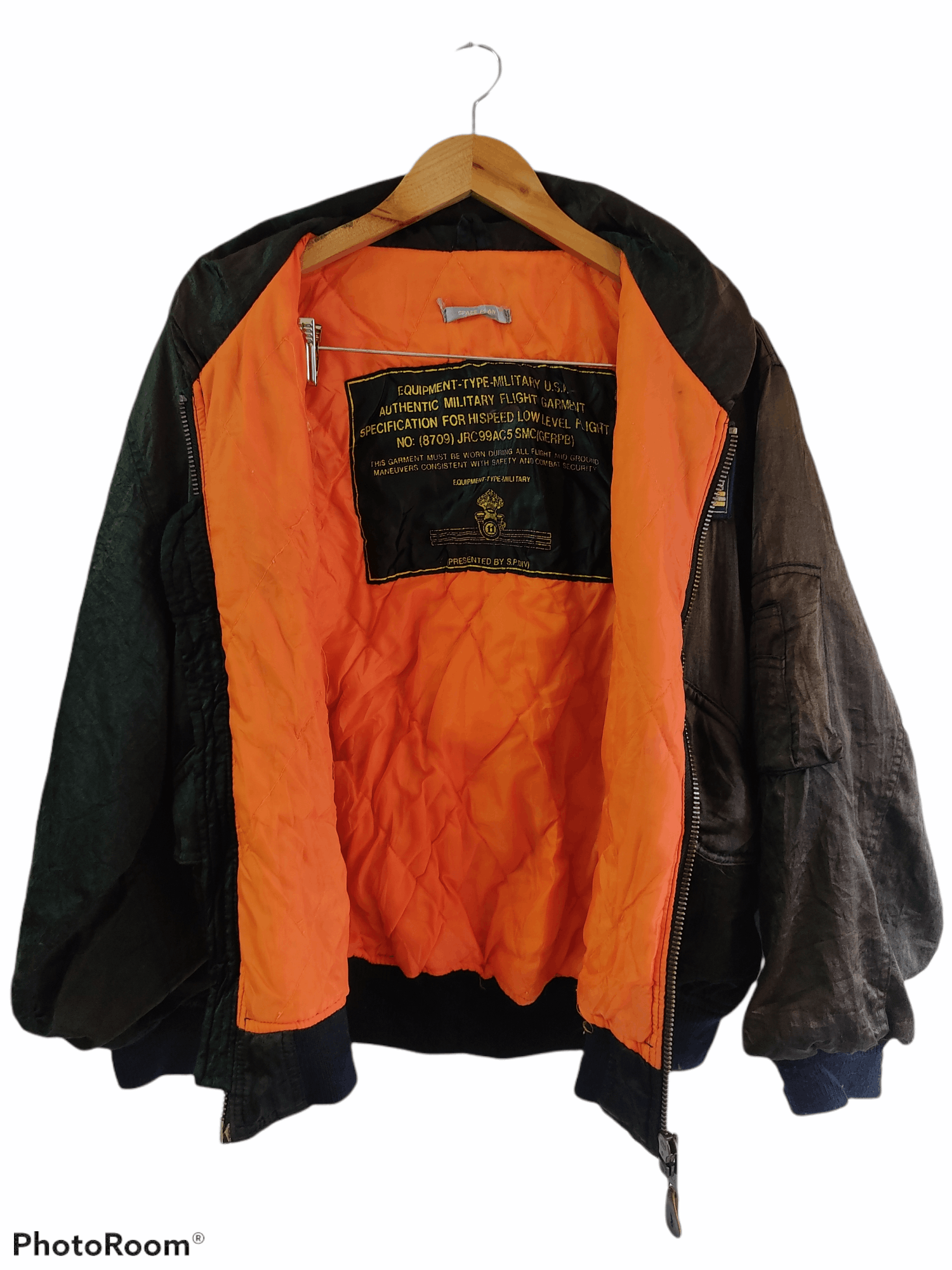 Other Vtg Military USA Jacket-Spcification For Hispeed lvl Flight Size US M / EU 48-50 / 2 - 4 Thumbnail