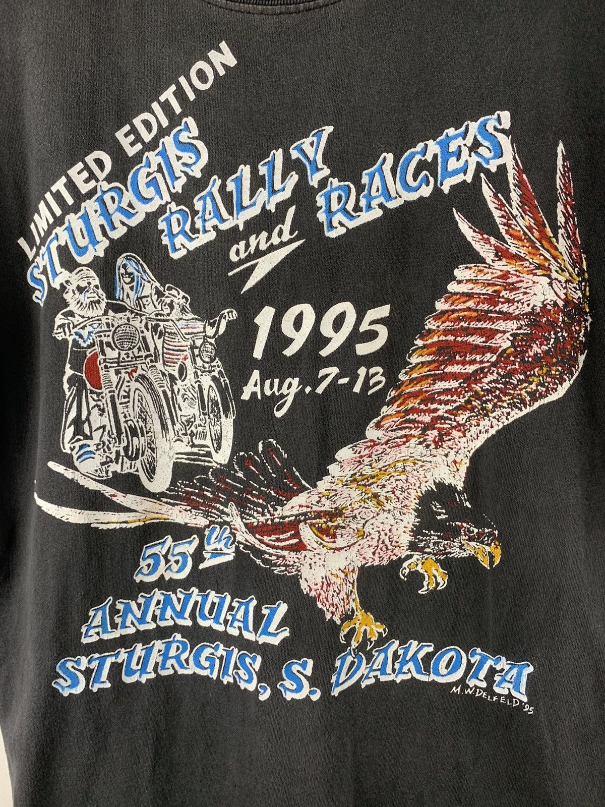 Vintage Rare Vintage Limited Edition Strugis Rally & Race 1995 Tee Size US L / EU 52-54 / 3 - 12 Thumbnail