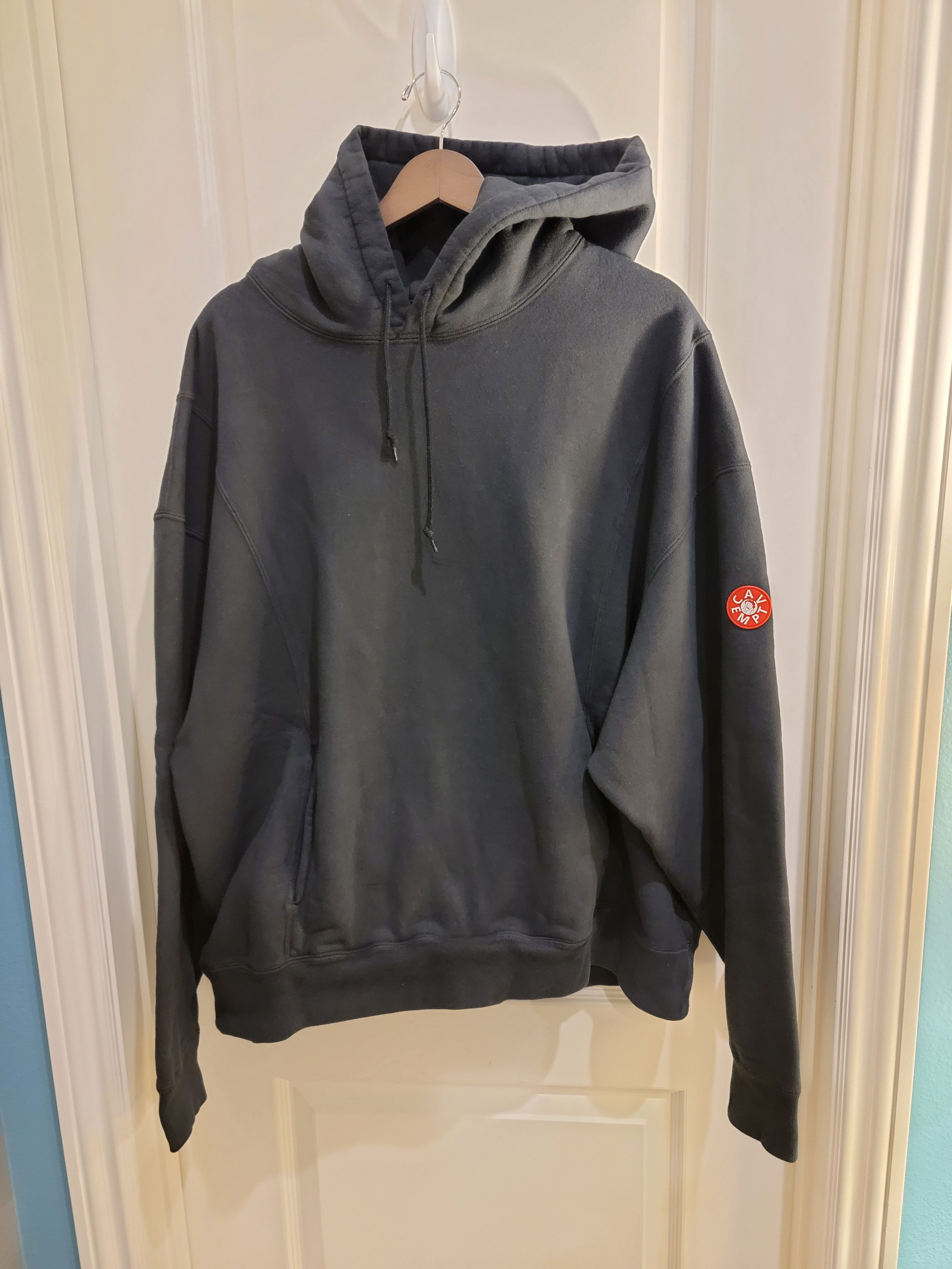 Cav Empt Cav Empt Overdye Cut Line Hoodie Grailed