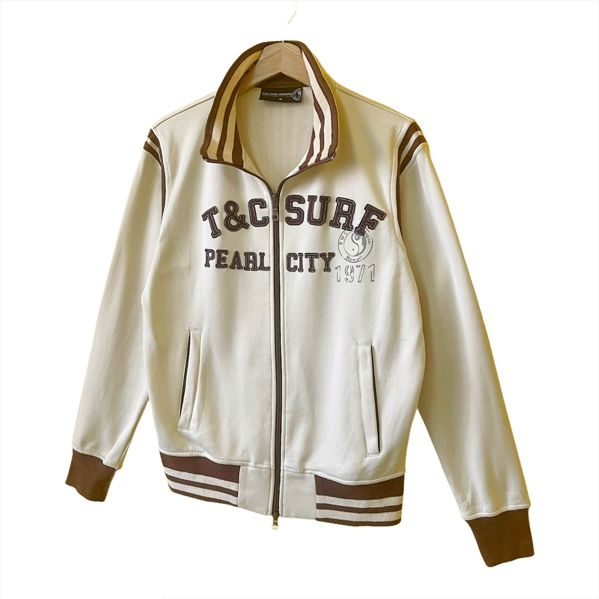Japanese Brand Vintage TnC Hawaii Pearl City Surf Big Logo Sweater Size M Size US M / EU 48-50 / 2 - 3 Thumbnail