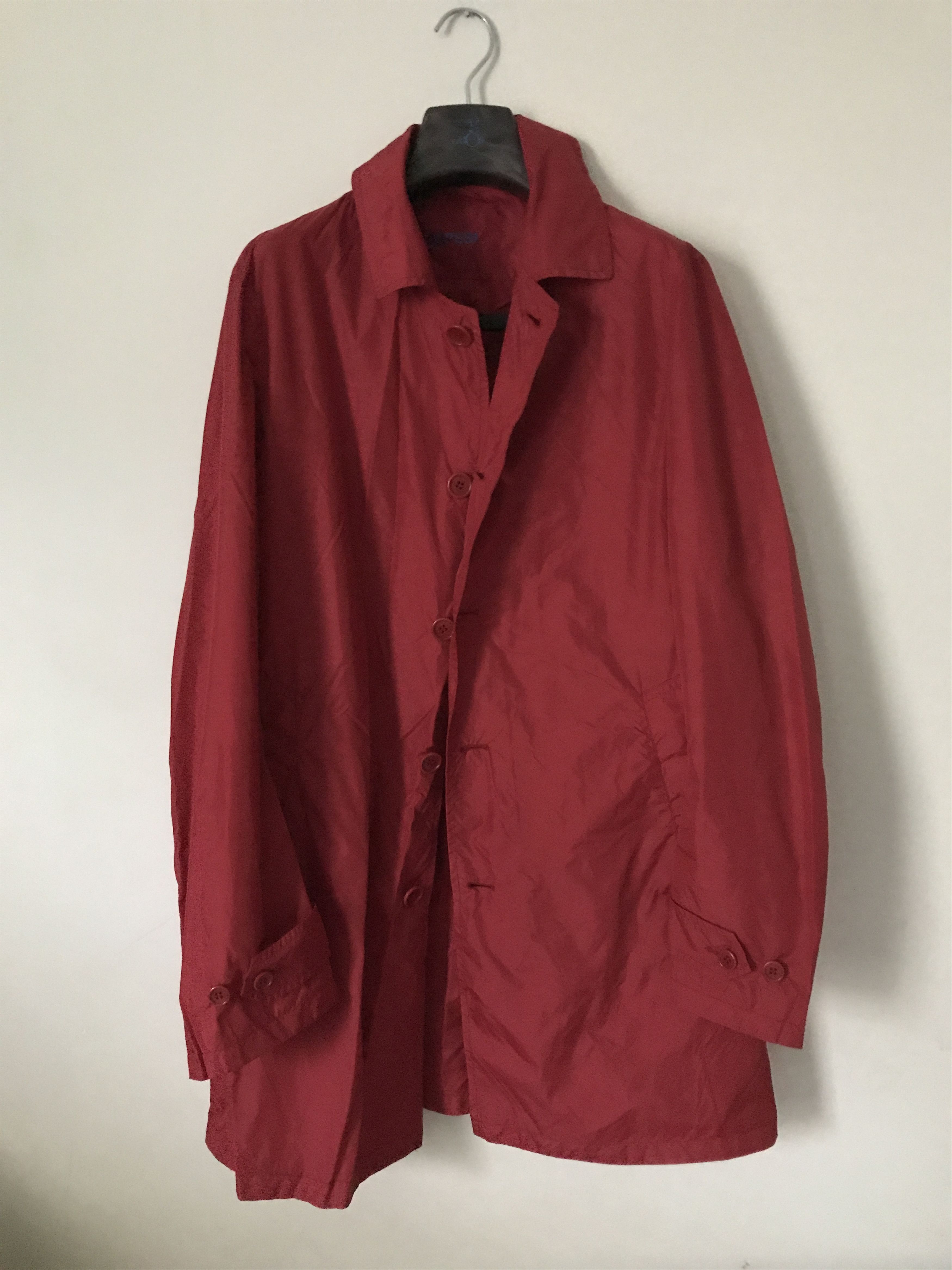 Aspesi Red Raincoat | Grailed