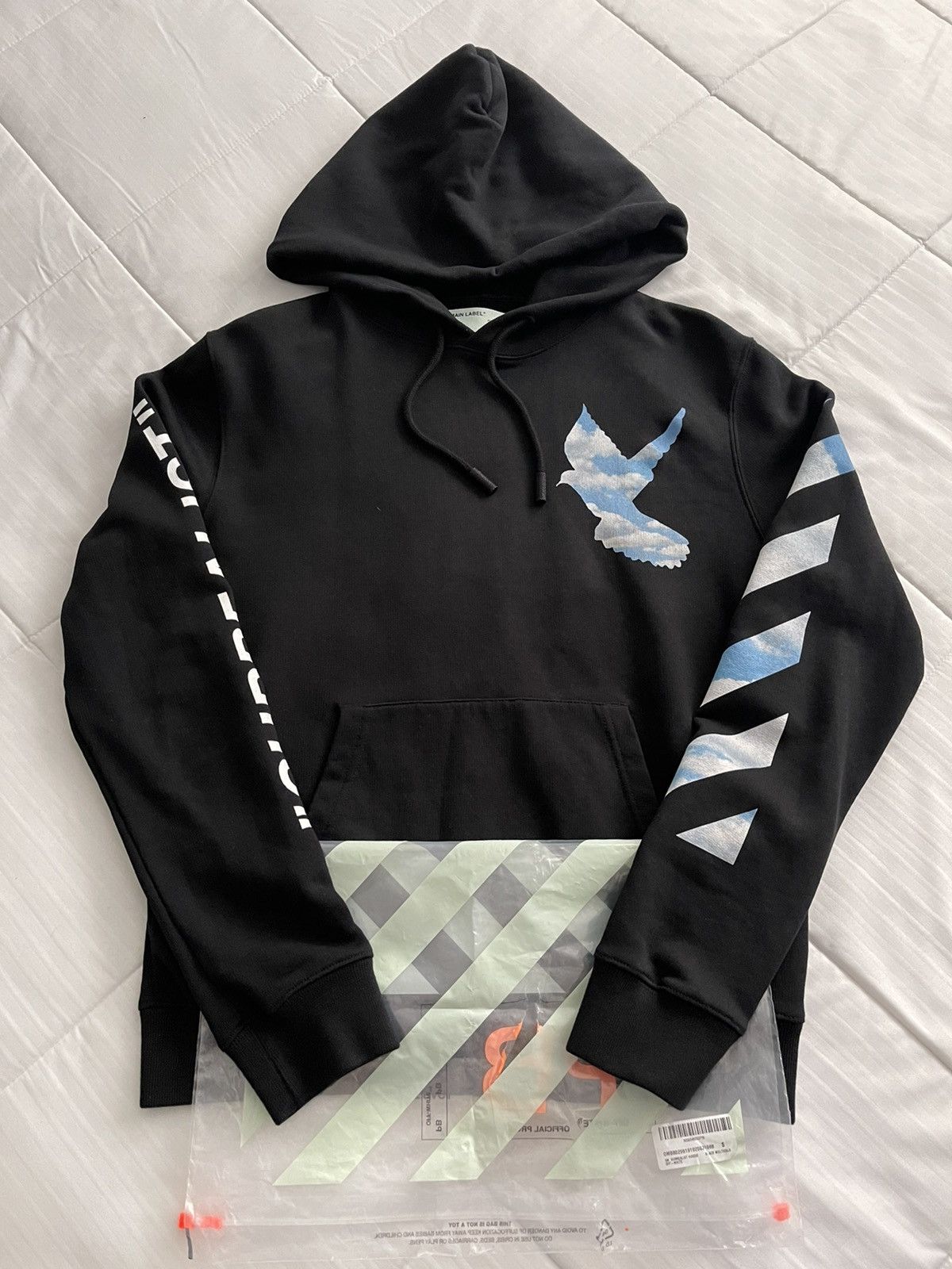 Off white surrealist hoodie sale