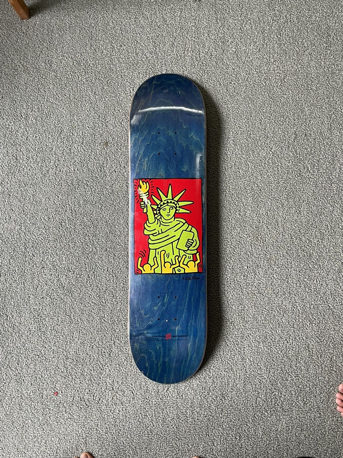 Planche à Roulettes Rare Omar Salazar Alien Workshop X Keith Haring 2012 - Art, Occasion