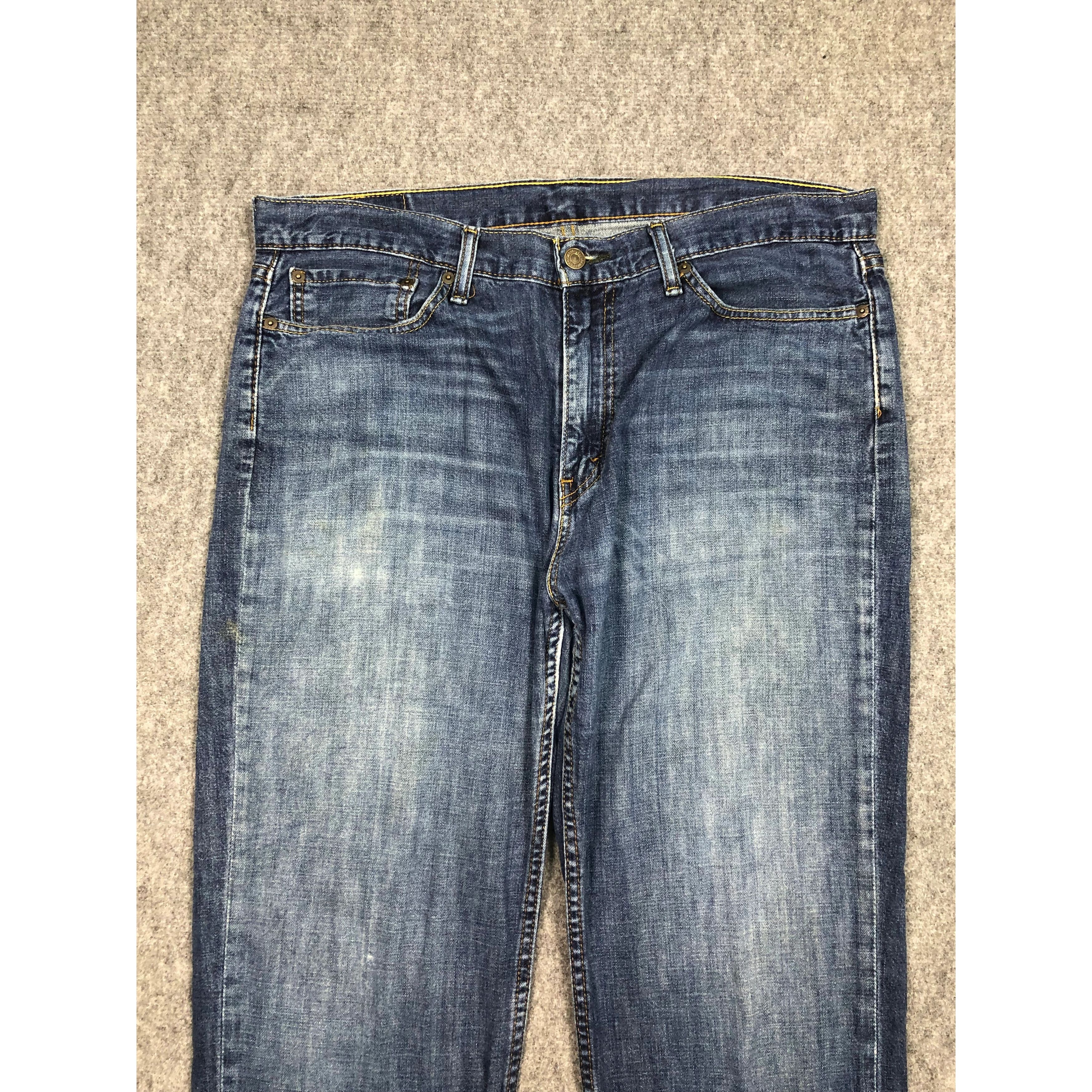 Levi's Vintage Levis 514 Blue Denim Jeans DP0162 Size US 38 / EU 54 - 3 Thumbnail